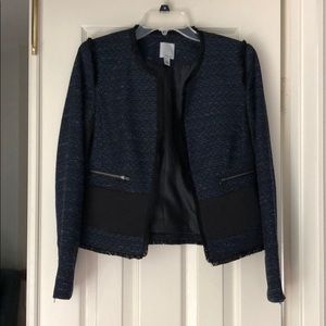 Halogen blue and black blazer